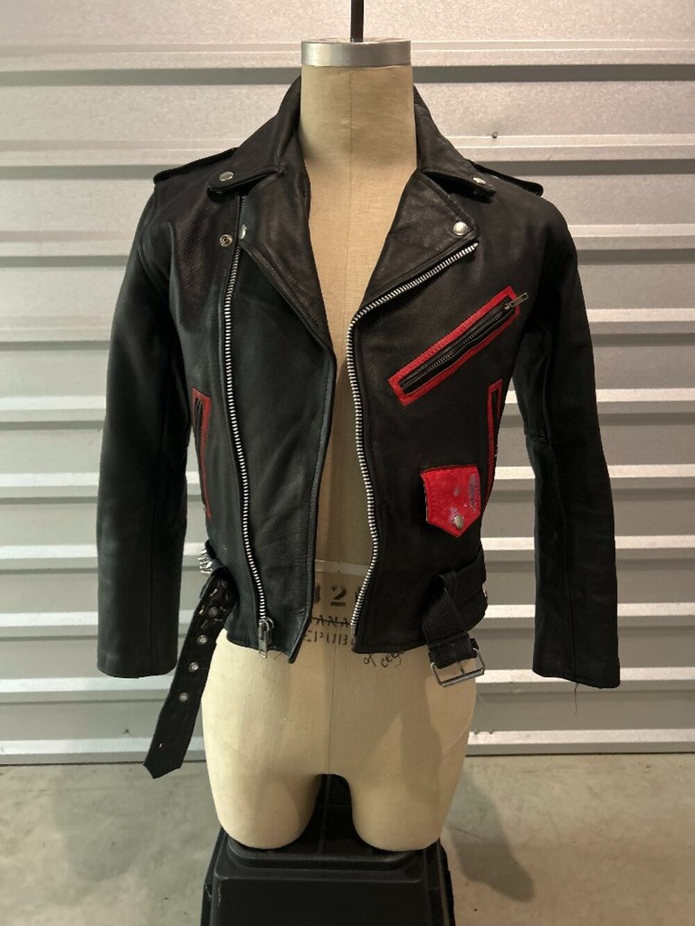 I.K Leather Jacket 'Oxymoron' - Size 36